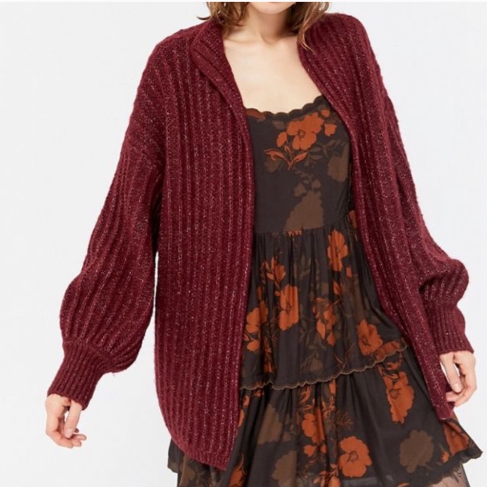 UO | Truly Madly Deeply Ava Open-Front Cardigan
